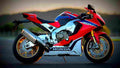 Honda CBR1000RR Fireblade 2017 4 motorbike A4 Photo Print