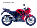Honda CBR125R 2004 motorbike A4 Photo Print