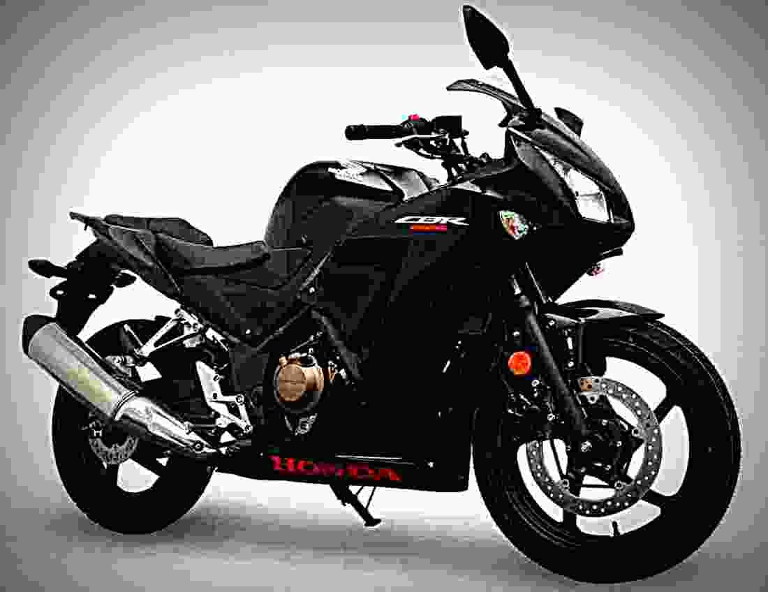 Honda CBR250R 2017 3 motorbike A4 Photo Print