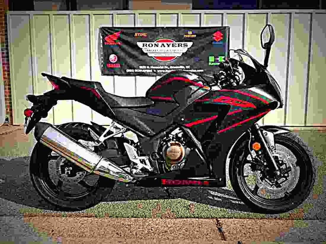 Honda CBR300R 2018 1 motorbike A4 Photo Print