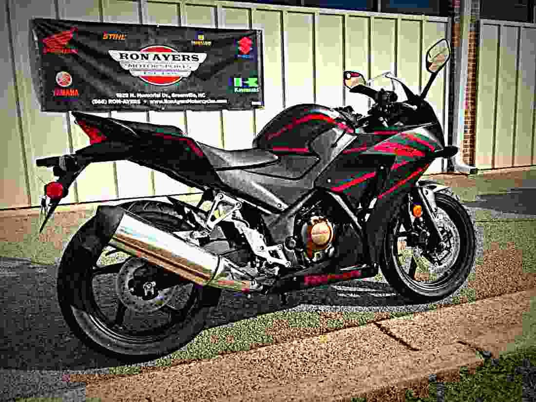 Honda CBR300R 2018 3 motorbike A4 Photo Print