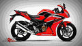 Honda CBR300R ABS 2017 1 motorbike A4 Photo Print