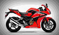 Honda CBR300R ABS 2018 1 motorbike A4 Photo Print