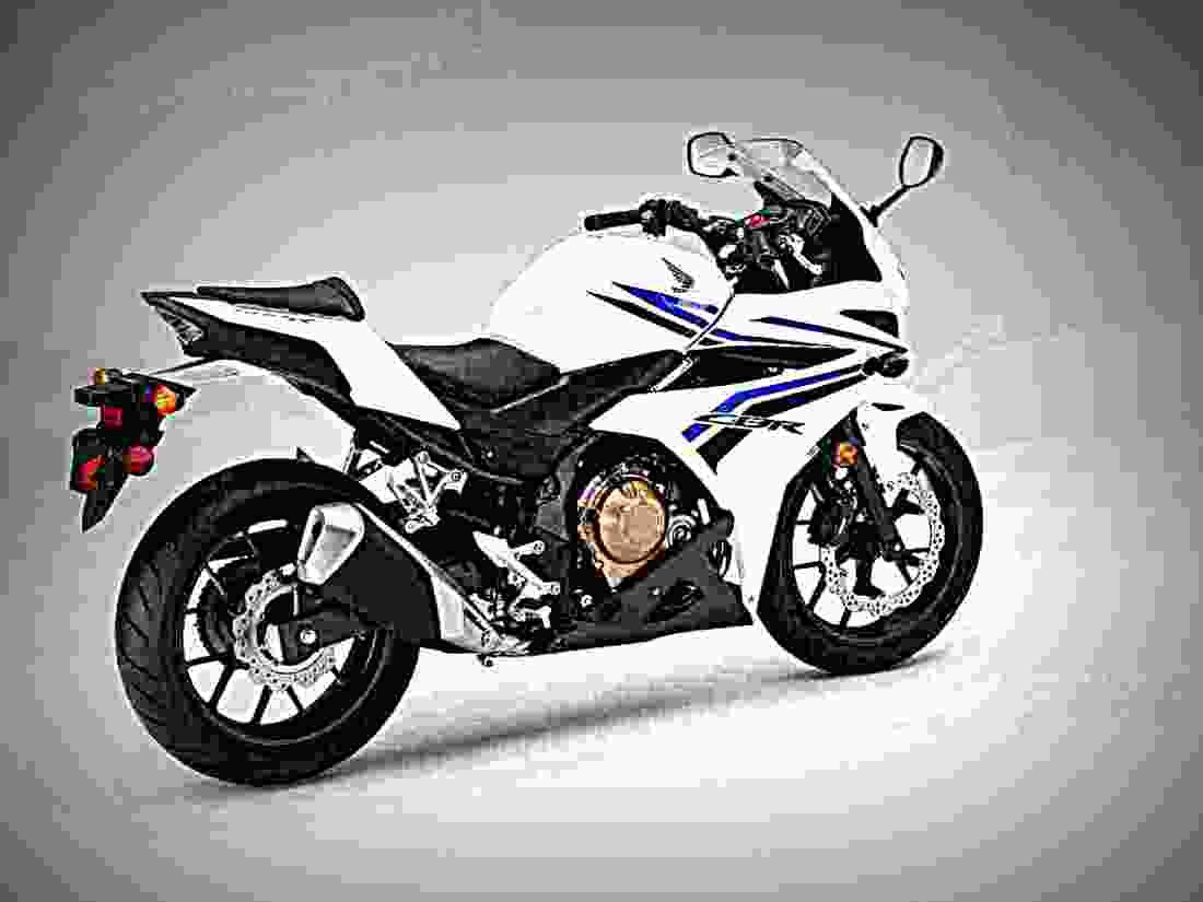 Honda CBR500R 2017 1 motorbike A4 Photo Print