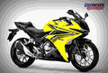 Honda CBR500R 2017 4 motorbike A4 Photo Print