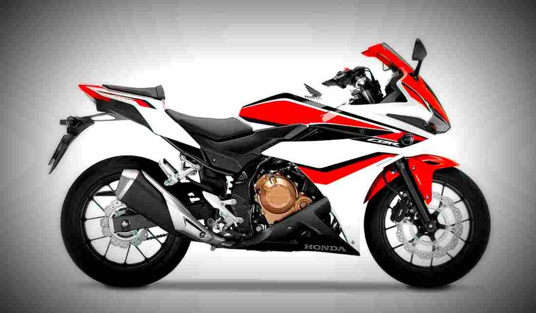 Honda CBR500R 2018 1 motorbike A4 Photo Print