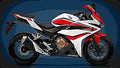 Honda CBR500R 2018 2 motorbike A4 Photo Print