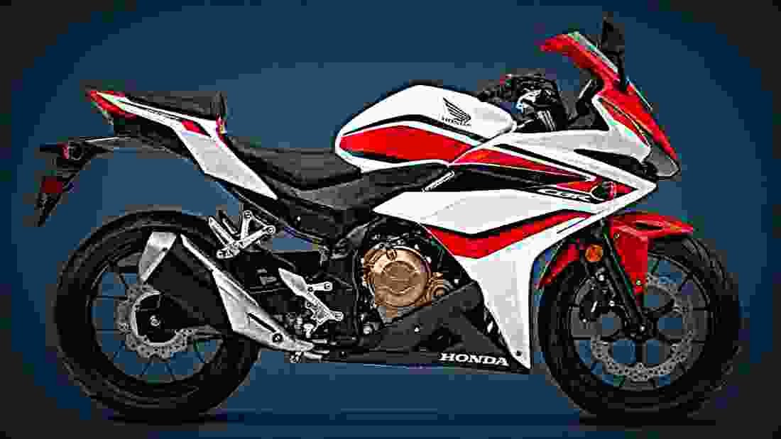 Honda CBR500R 2018 2 motorbike A4 Photo Print