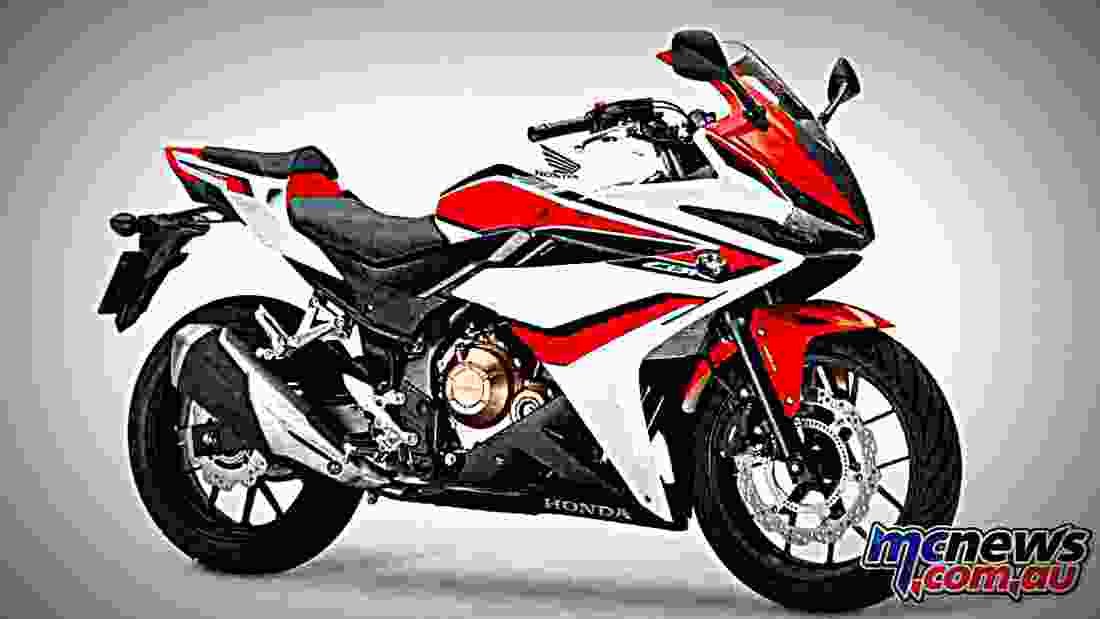 Honda CBR500R 2018 3 motorbike A4 Photo Print
