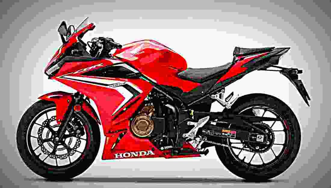 Honda CBR500R 2019 2 motorbike A4 Photo Print