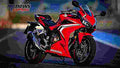Honda CBR500R 2019 3 motorbike A4 Photo Print