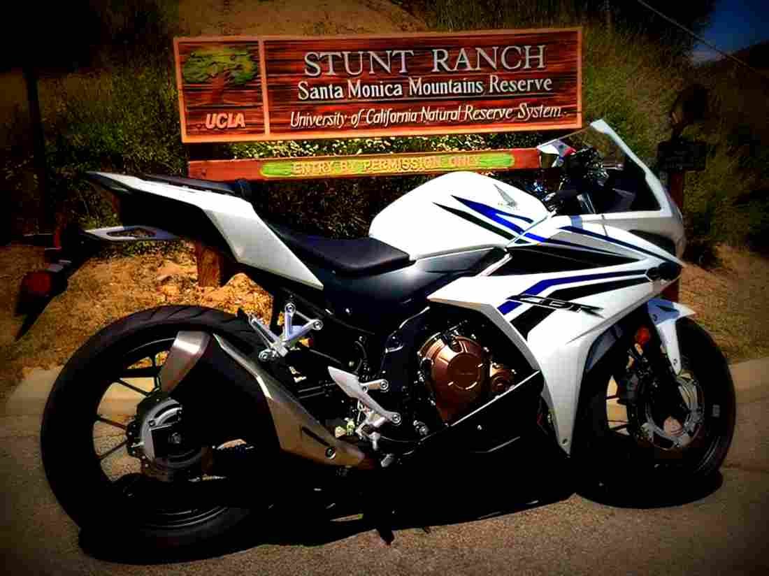 Honda CBR500R ABS 2017 3 motorbike A4 Photo Print