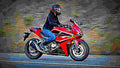 Honda CBR500R ABS 2018 1 motorbike A4 Photo Print