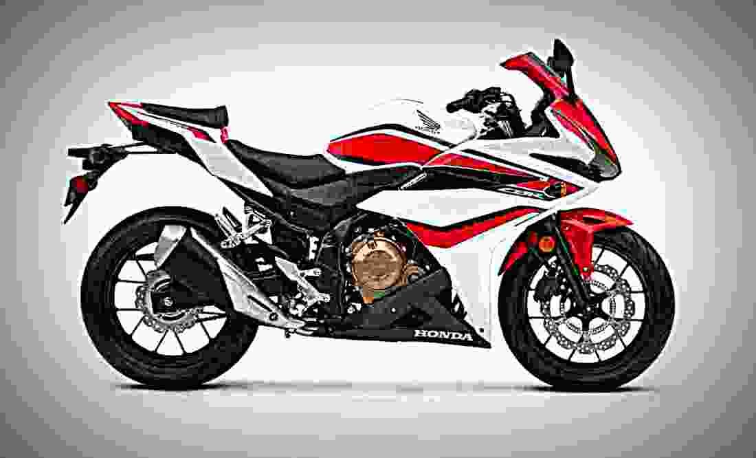 Honda CBR500R ABS 2018 2 motorbike A4 Photo Print
