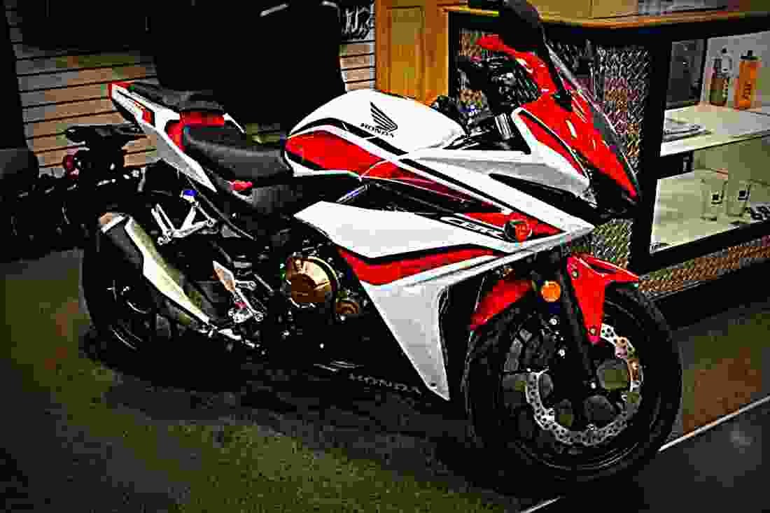 Honda CBR500R ABS 2018 4 motorbike A4 Photo Print