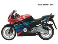 Honda CBR600F 1991 motorbike A4 Photo Print