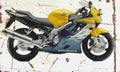 Honda CBR600F 1999 Aged Vintage A4 Photo Print