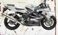 Honda CBR600F 2002 Aged Vintage A4 Photo Print