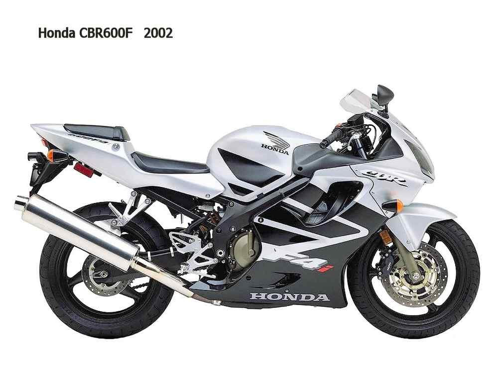 Honda CBR600F 2002 motorbike A4 Photo Print