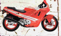 Honda CBR600F Hurricane 1988 Aged Vintage A4 Photo Print