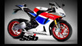 Honda CBR600RR 2018 3 motorbike A4 Photo Print