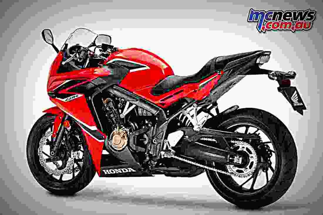Honda CBR650F 2017 3 motorbike A4 Photo Print