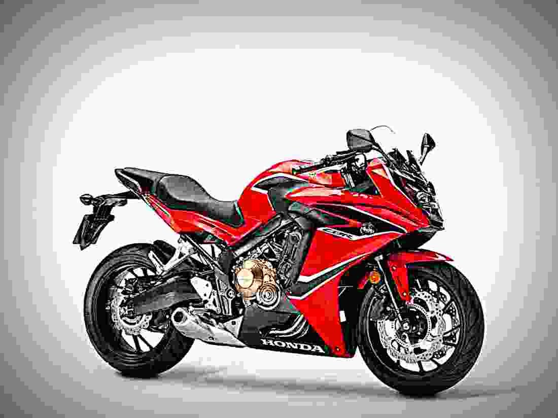Honda CBR650F 2018 4 motorbike A4 Photo Print