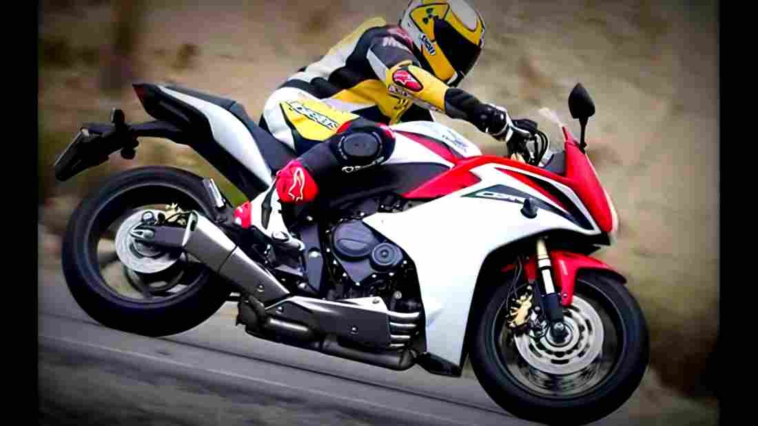 Honda CBR650F ABS 2017 4 motorbike A4 Photo Print