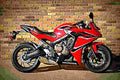 Honda CBR650F ABS 2018 2 motorbike A4 Photo Print
