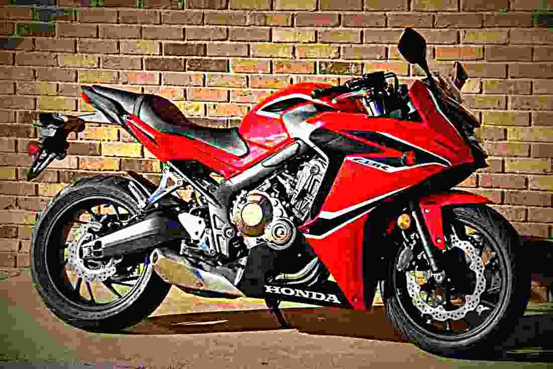 Honda CBR650F ABS 2018 3 motorbike A4 Photo Print