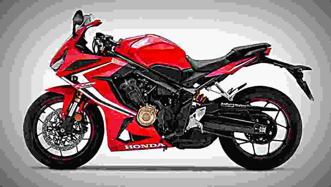 Honda CBR650R 2019 1 motorbike A4 Photo Print