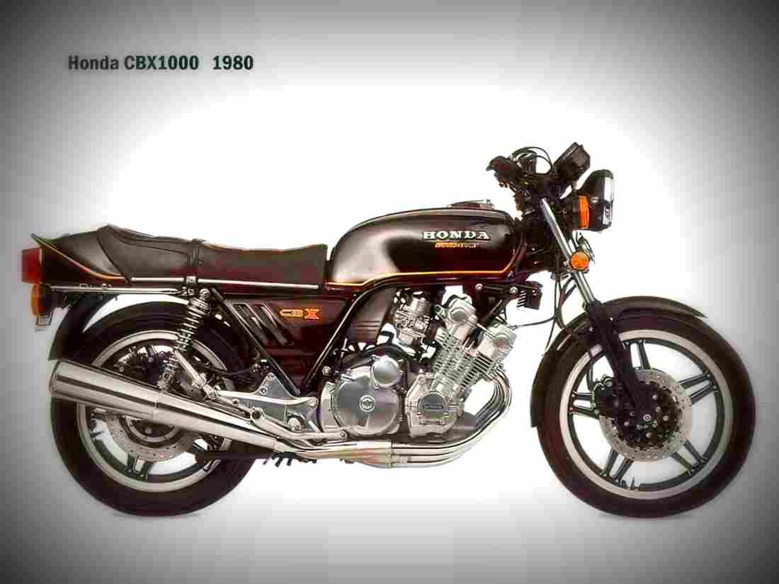 Honda CBX 1978 3 motorbike A4 Photo Print