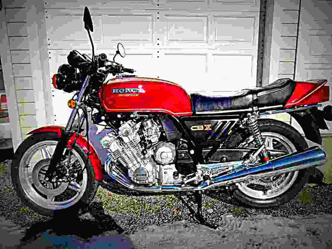 Honda CBX 1979 3 motorbike A4 Photo Print