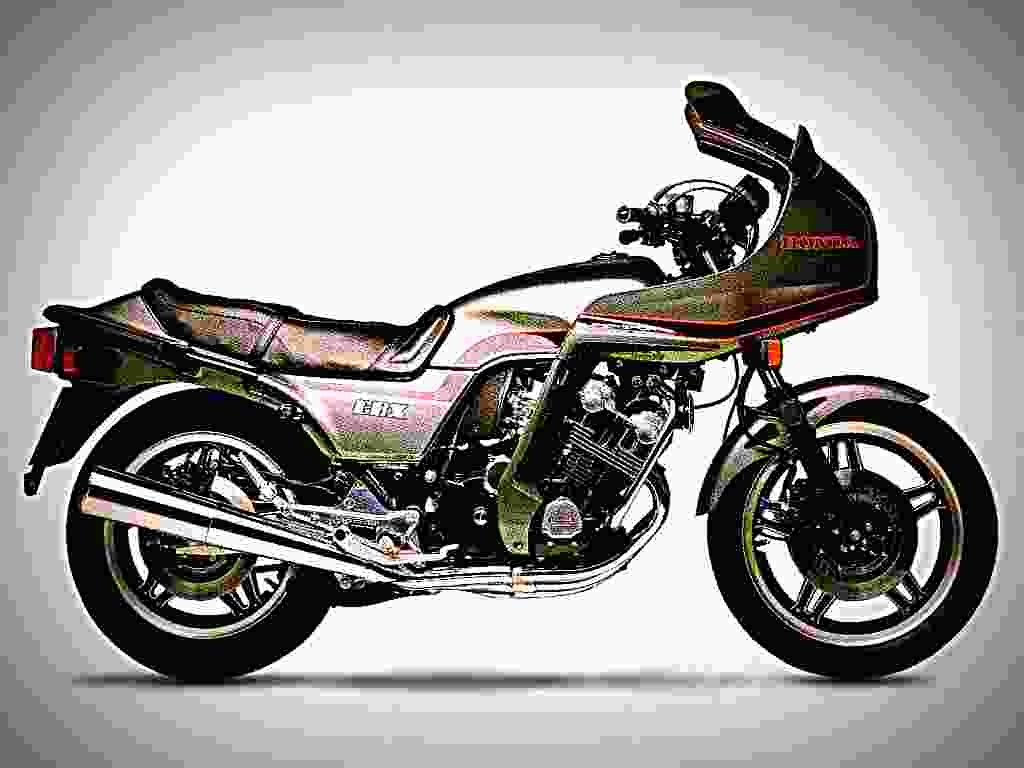 Honda CBX 1981 1 motorbike A4 Photo Print