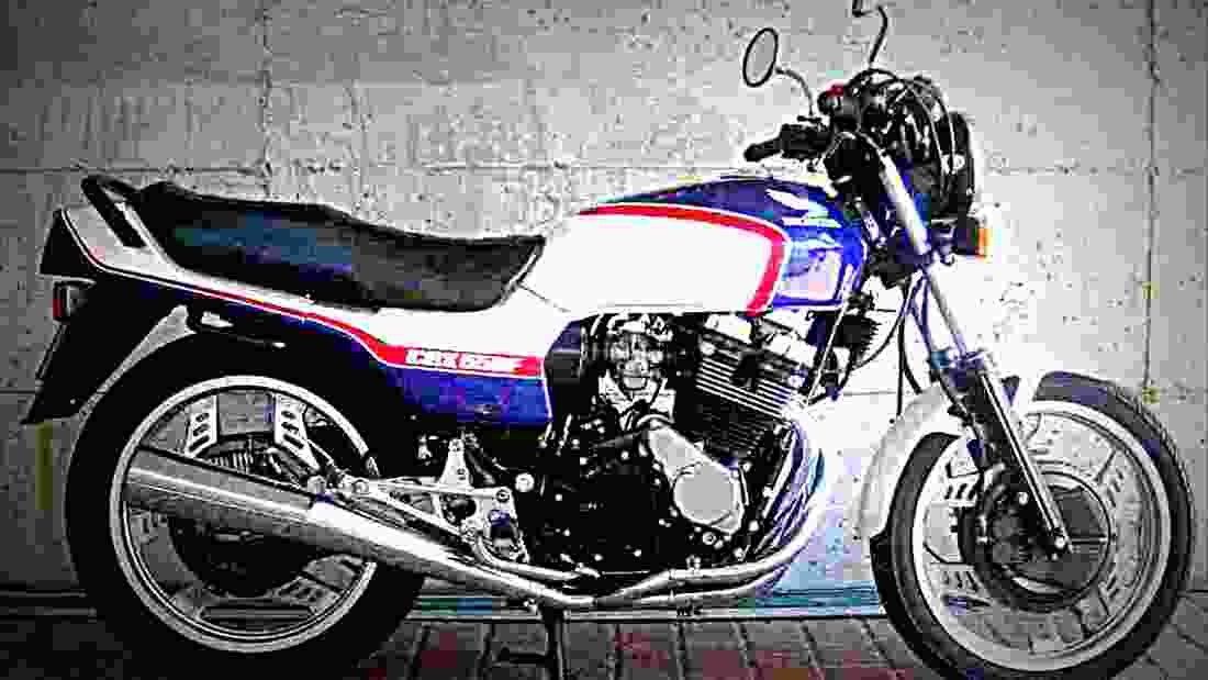 Honda CBX 550 F 1983 1 motorbike A4 Photo Print