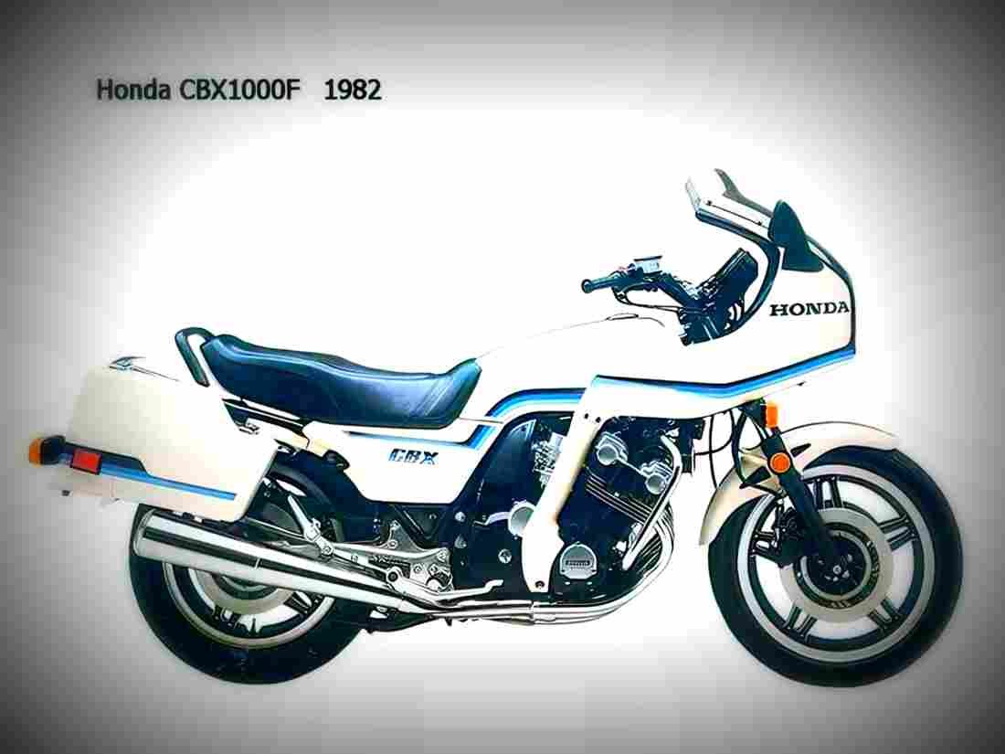Honda CBX 550 F 2 1982 1 motorbike A4 Photo Print