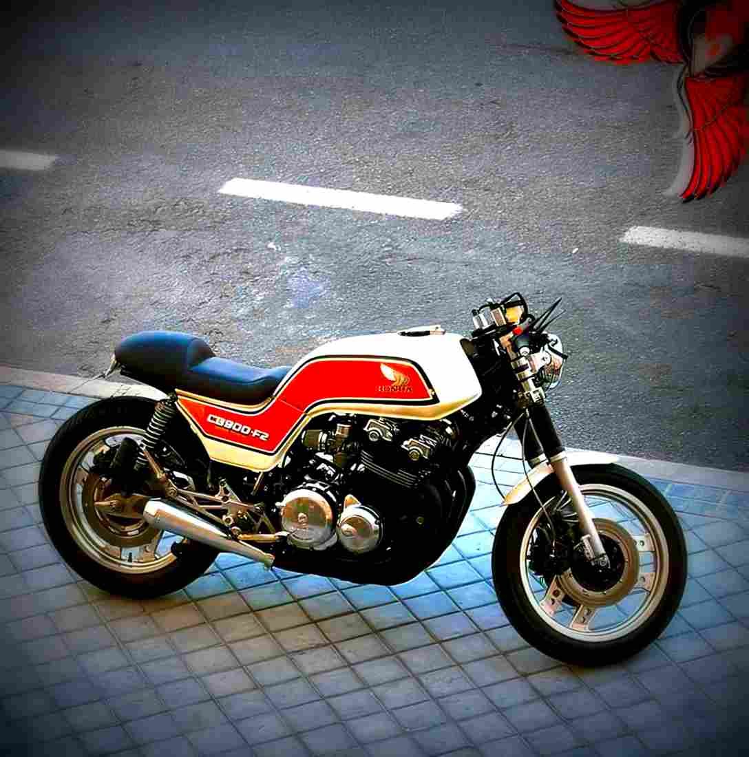 Honda CBX 550 F 2 1983 6 motorbike A4 Photo Print