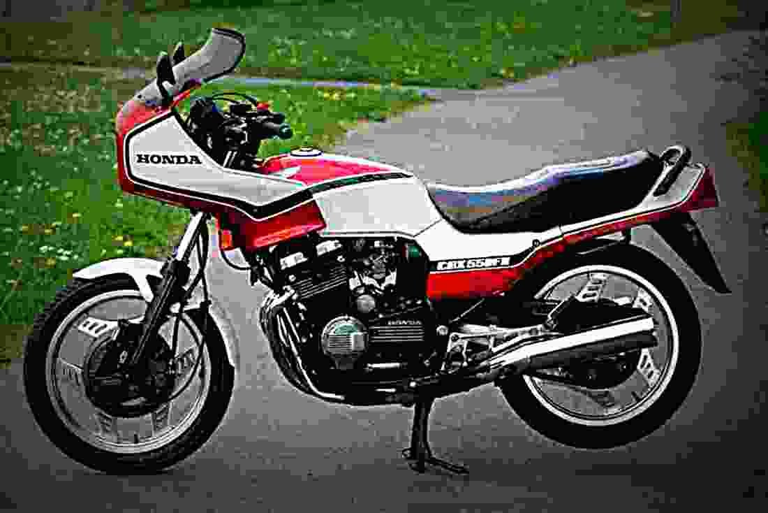 Honda CBX 550 F 2 1984 5 motorbike A4 Photo Print