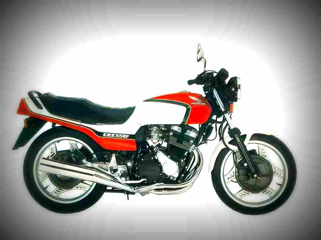 Honda CBX 550 F 2 (reduced effect) 1982 1 motorbike A4 Photo Print