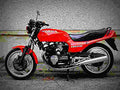 Honda CBX 550 F 2 (reduced effect) 1983 6 motorbike A4 Photo Print