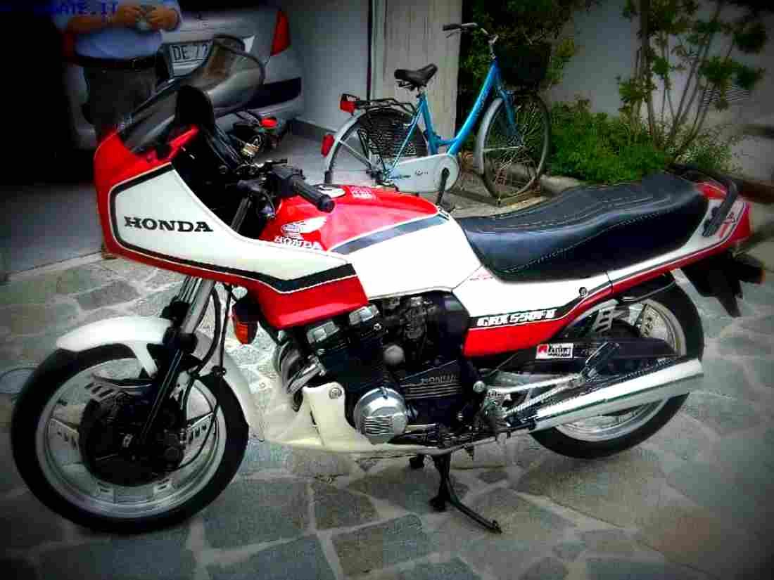 Honda CBX 550 F (reduced effect) 1983 5 motorbike A4 Photo Print