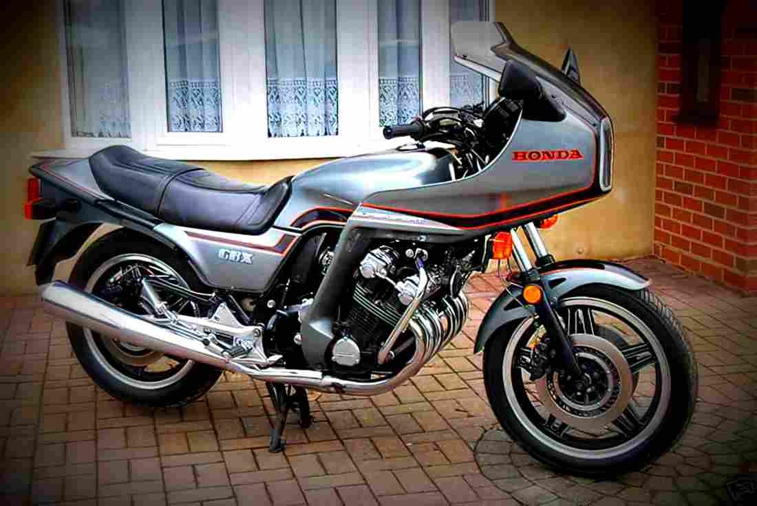 Honda CBX Pro Link 1982 1 motorbike A4 Photo Print