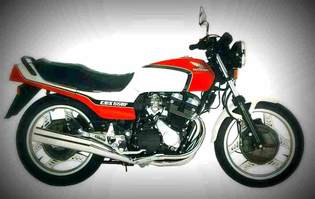 Honda CBX Pro Link 1982 5 motorbike A4 Photo Print