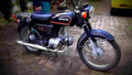 Honda CD 50 Benly 2002 3 motorbike A4 Photo Print