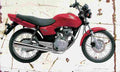 Honda CG125 2004 Aged Vintage A4 Photo Print