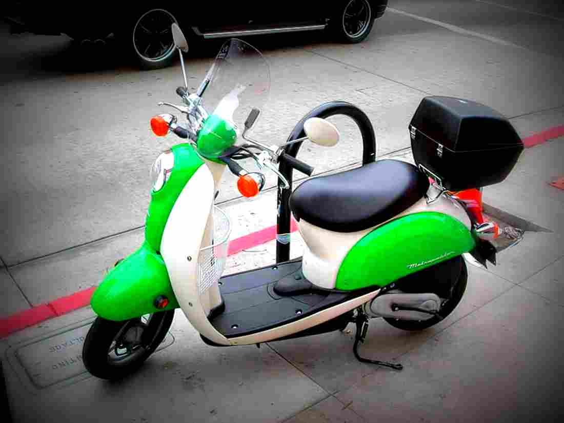 Honda CHF50 Metropolitan 2 motorbike A4 Photo Print