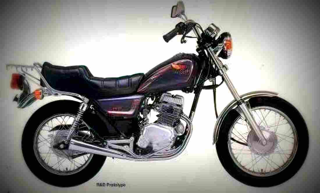 Honda CM 125 C 1983 3 motorbike A4 Photo Print