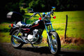 Honda CM 200 T 1986 4 motorbike A4 Photo Print