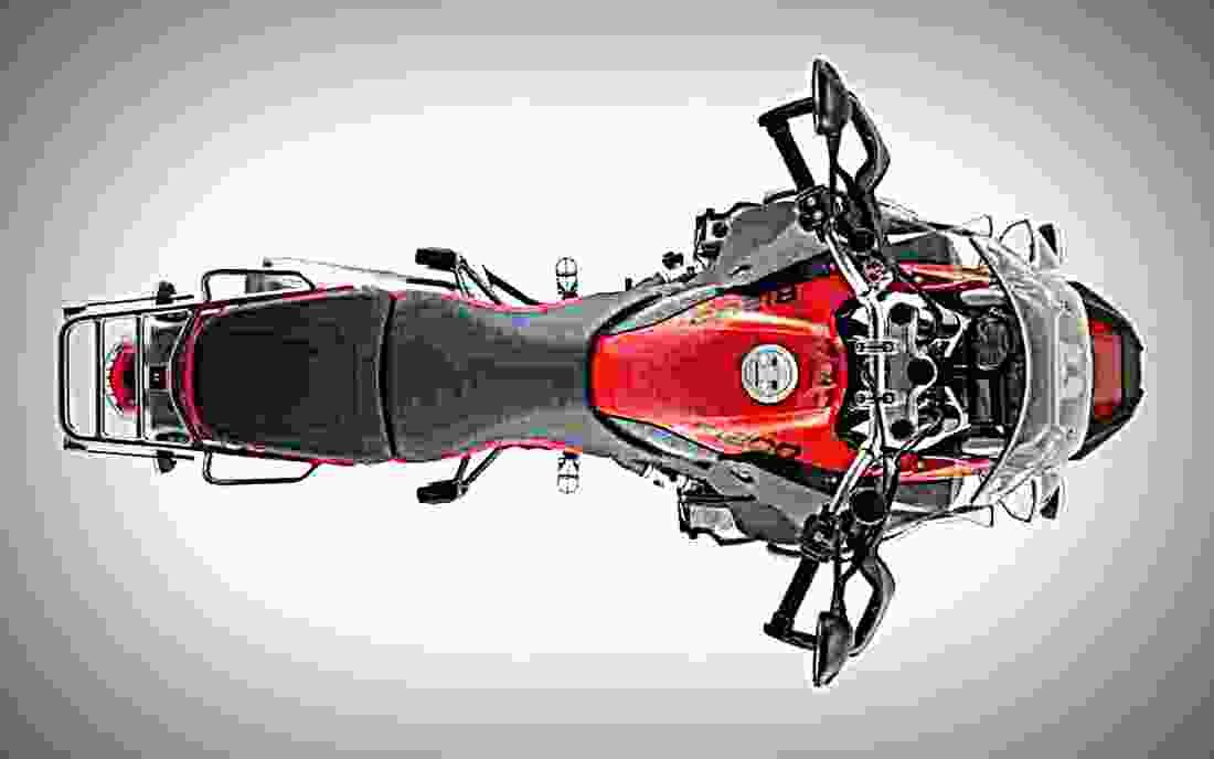 Honda CM 200 T (reduced effect) 1984 1 motorbike A4 Photo Print