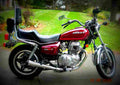 Honda CM 400 T 1981 4 motorbike A4 Photo Print